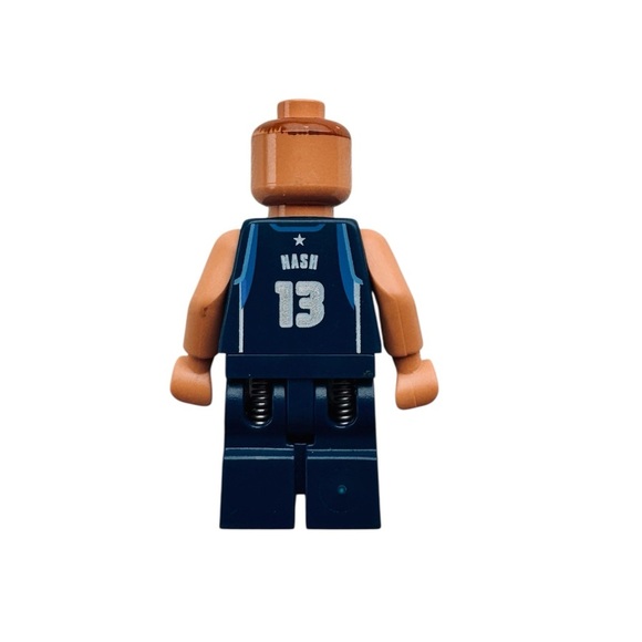 LEGO Sports Minifigure NBA Steve Nash #13 Dirk Nowitzki #41 Dallas Mavericks - Picture 5 of 10